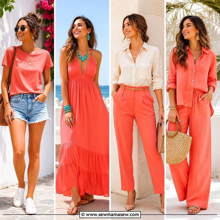 30 Coral Outfit Ideas for a Bright, Fresh Wardrobe Update