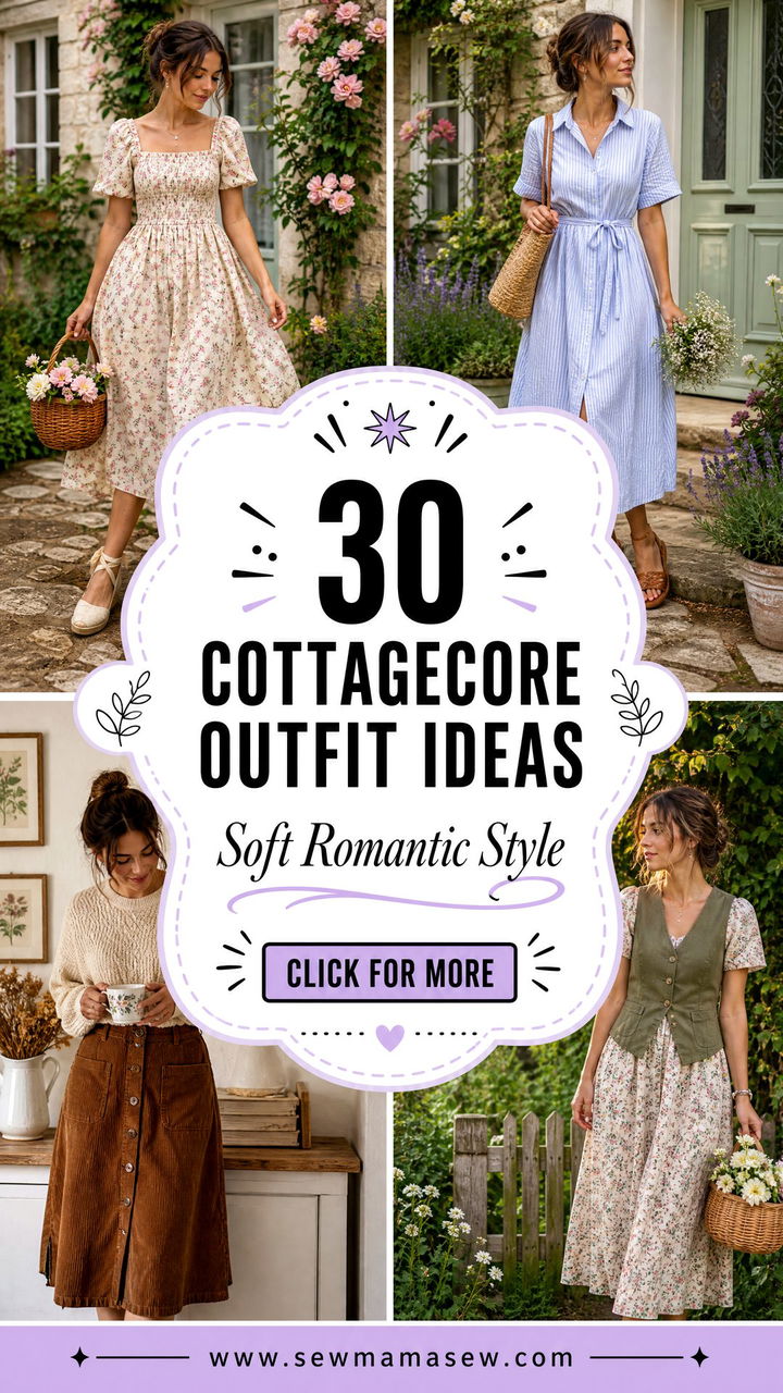 30 Cottagecore Outfit Ideas for Women Over 40 Soft Style - 30 Cottagecore Outfit Ideas for Women Over 40: Soft Style