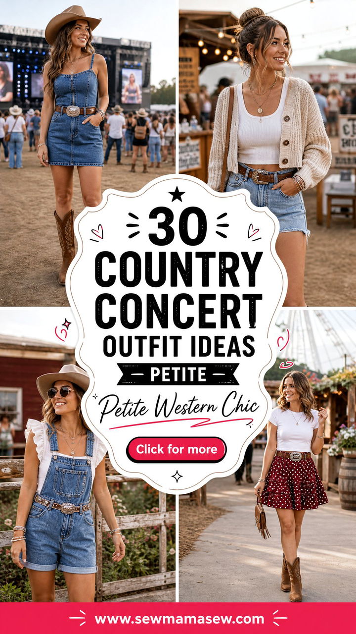 30 Country Concert Outfit Ideas Petite Chic Looks That Fit - 30 Country Concert Outfit Ideas Petite: Chic Looks That Fit