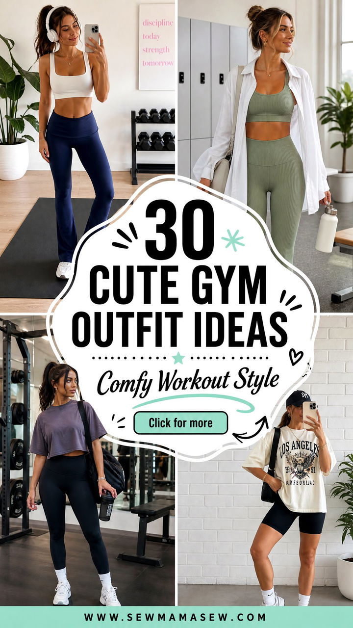 30 Cute Gym Outfit Ideas for Stylish Comfy Workouts - 30 Cute Gym Outfit Ideas for Stylish, Comfy Workouts
