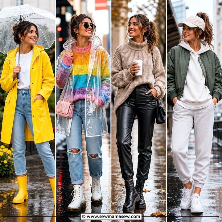 30 Cute Rainy Day Outfits for Cozy Stylish Weather Looks