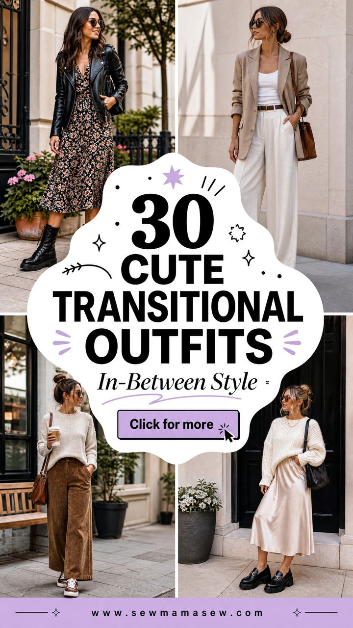 30 Cute Transitional Outfits for Easy In-Between Style Now - 30 Cute Transitional Outfits for Easy In-Between Style Now