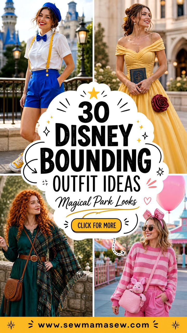 30 Disney Bounding Outfit Ideas For Magical Park Trips - 30 Disney Bounding Outfit Ideas For Magical Park Trips