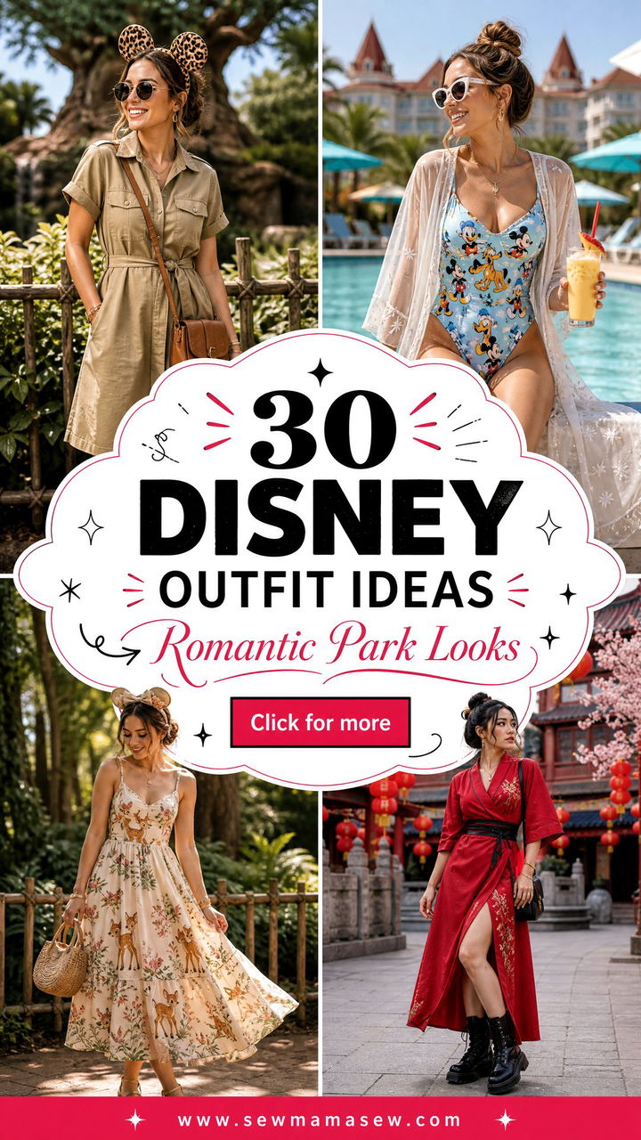 30 Disney Outfit Ideas For Honeymoon Romantic Park Looks - 30 Disney Outfit Ideas For Honeymoon: Romantic Park Looks