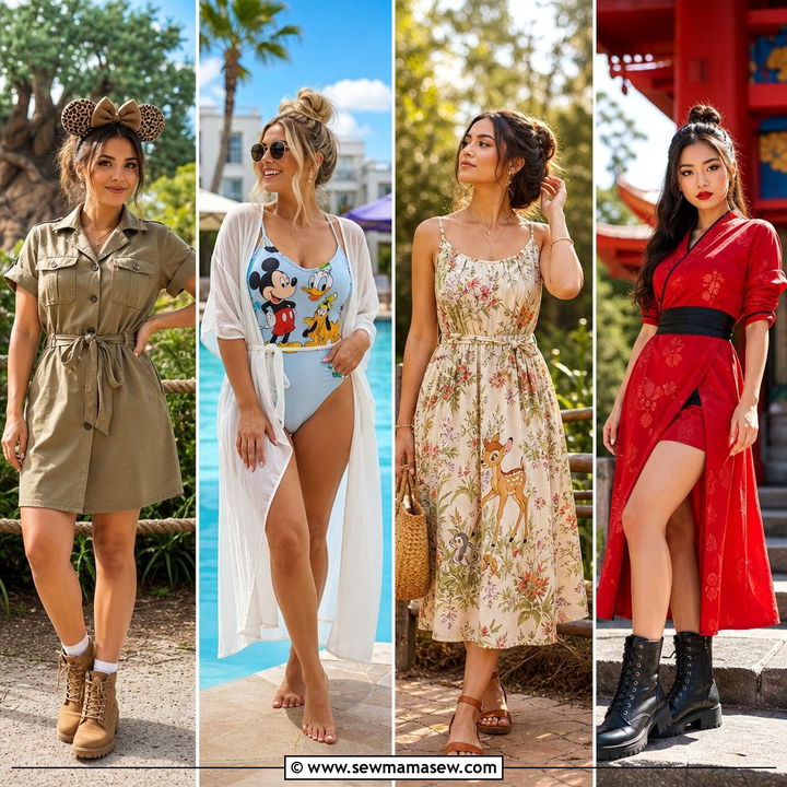 30 Disney Outfit Ideas For Honeymoon: Romantic Park Looks