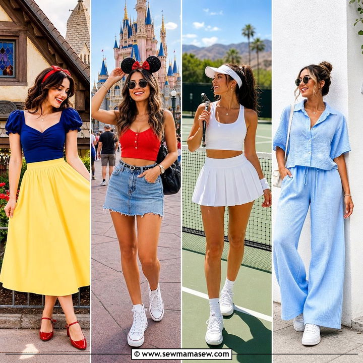 30 Disney World Outfit Ideas Summer: Cool Park Looks