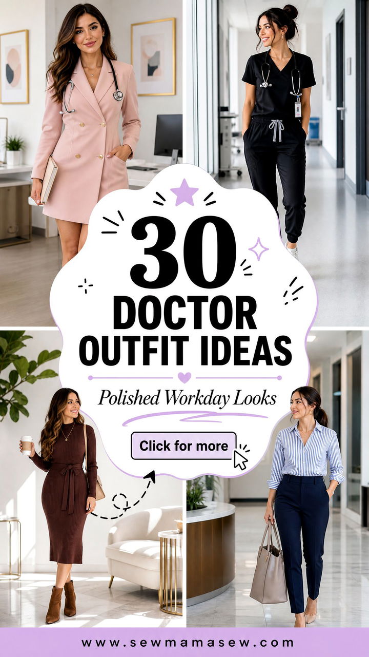 30 Doctor Outfit Ideas Polished Looks For Busy Workdays - 30 Doctor Outfit Ideas: Polished Looks For Busy Workdays