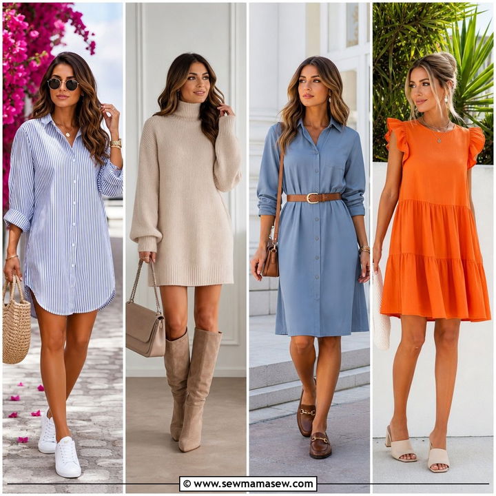 30 Dress Outfit Ideas for Women Over 40 to Feel Chic
