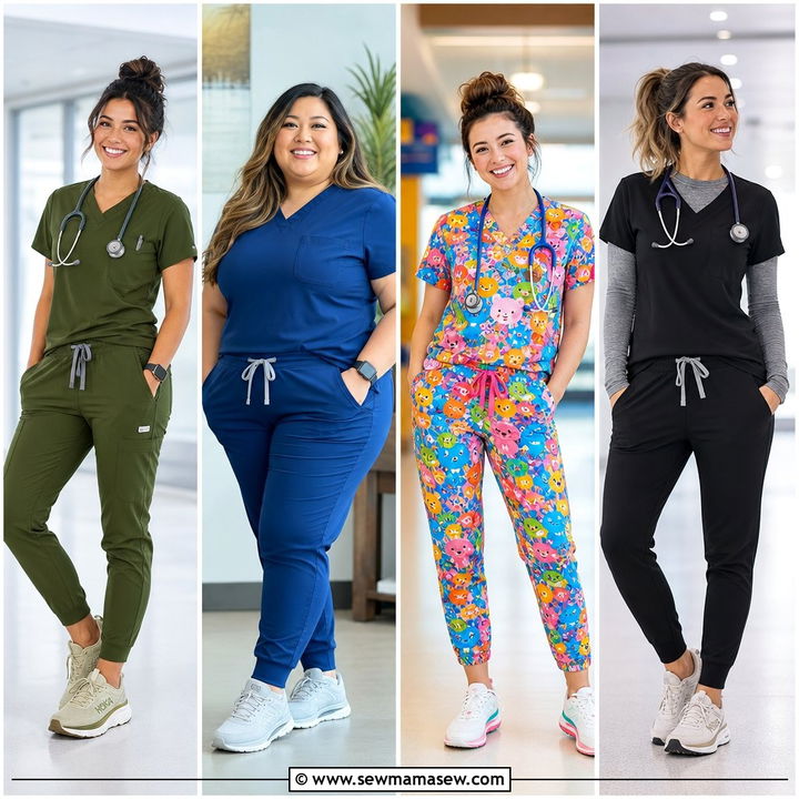 30 ER Nurse Outfit Ideas Comfy Scrubs for Long Shifts