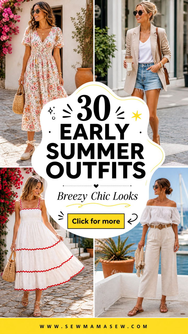 30 Early Summer Outfits for Effortless Warm-Weather Style - 30 Early Summer Outfits for Effortless Warm-Weather Style