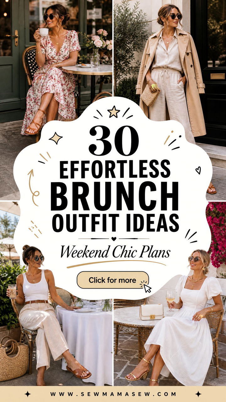 30 Effortless Brunch Outfit Ideas for Chic Weekend Plans - 30 Effortless Brunch Outfit Ideas for Chic Weekend Plans
