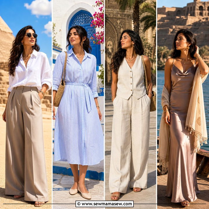 30 Egypt Vacation Outfit Ideas Modest for Stylish Travel