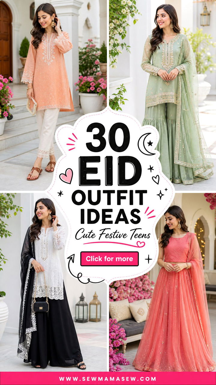 30 Eid Outfit Ideas for Teens That Feel Cute and Festive - 30 Eid Outfit Ideas for Teens That Feel Cute and Festive