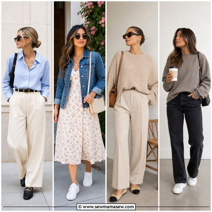 30 Elevated Mom Outfit Ideas For Effortless School-Run Chic