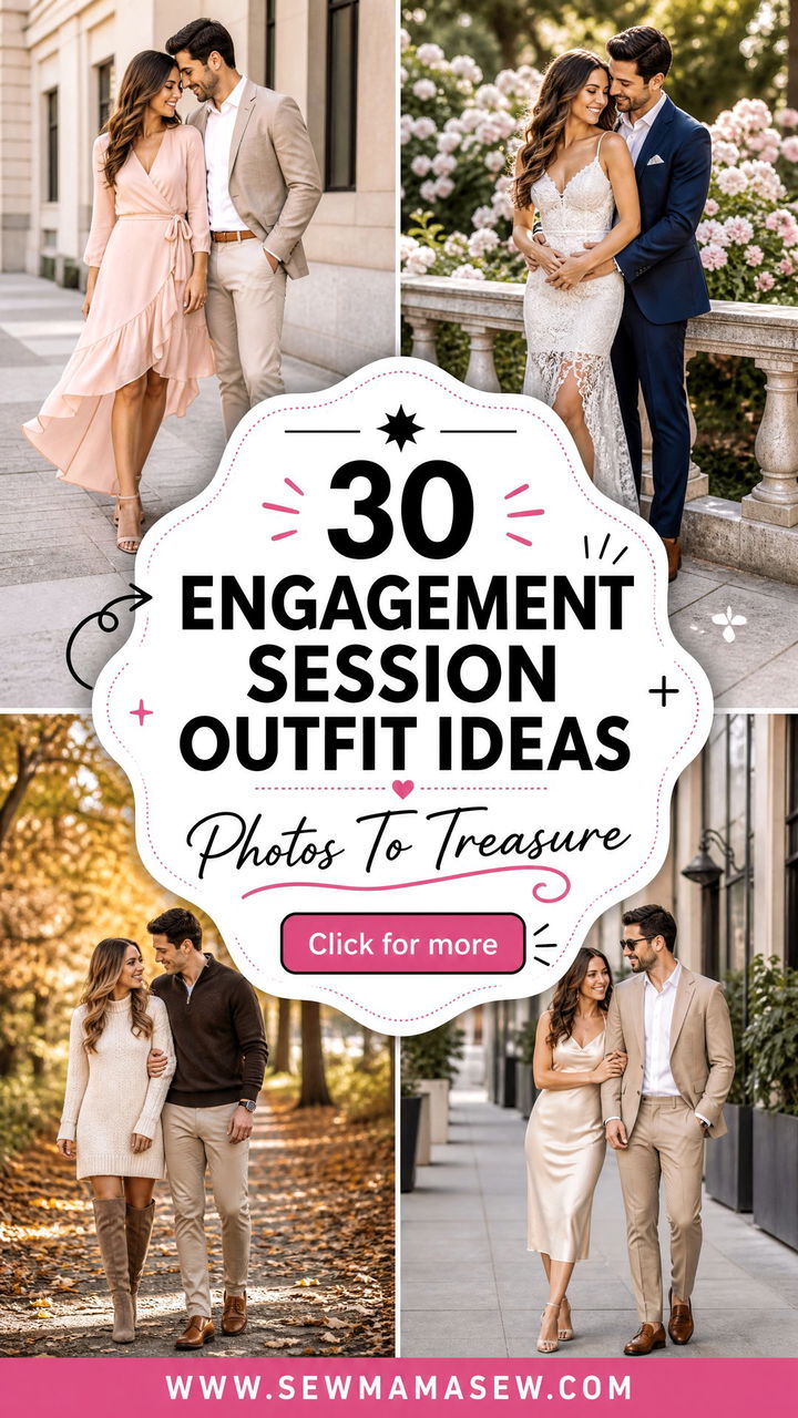 30 Engagement Session Outfit Ideas For Photos Youll Treasure - 30 Engagement Session Outfit Ideas For Photos You'll Treasure