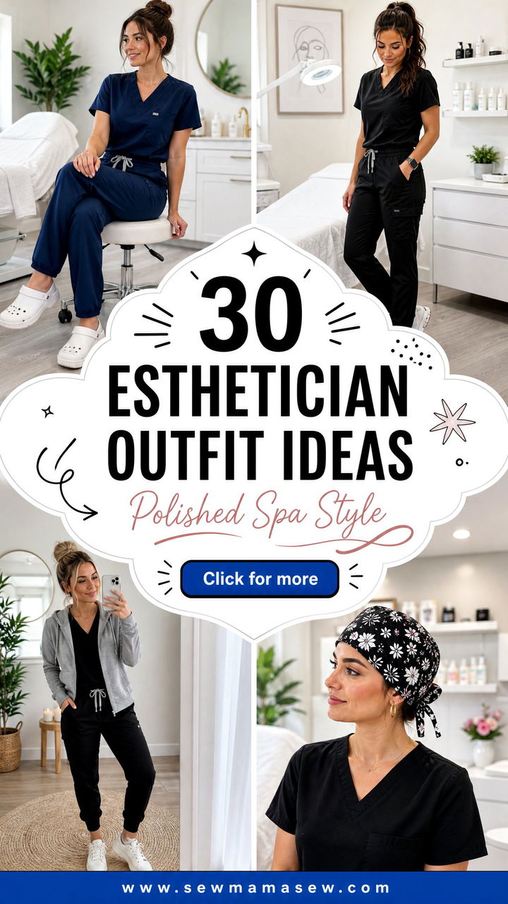 30 Esthetician Outfit Ideas Polished Daily Spa Work Looks - 30 Esthetician Outfit Ideas: Polished Daily Spa Work Looks