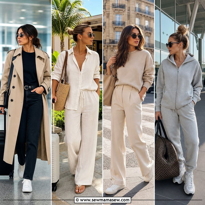 30 Europe Airport Outfit Ideas: Comfy Flight Looks to Copy