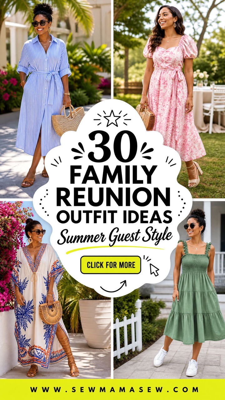 30 Family Reunion Outfit Ideas Summer Guests Will Love - 30 Family Reunion Outfit Ideas Summer Guests Will Love