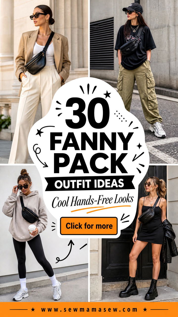 30 Fanny Pack Outfit Ideas That Look Cool and Hands-Free - 30 Fanny Pack Outfit Ideas That Look Cool and Hands-Free