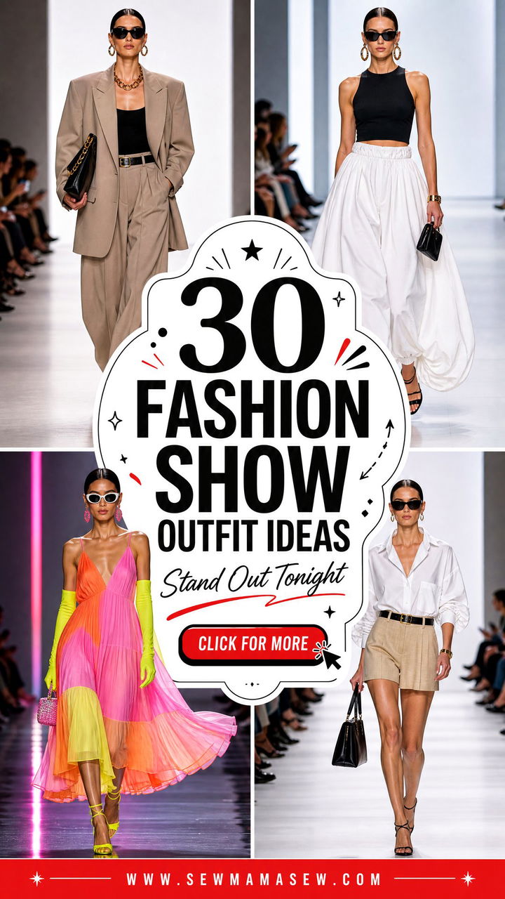 30 Fashion Show Outfit Ideas to Stand Out in Style Tonight - 30 Fashion Show Outfit Ideas to Stand Out in Style Tonight