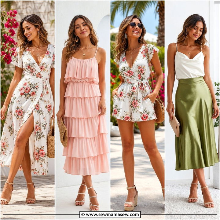 30 Feminine Summer Outfits for Breezy, Elegant Hot Days