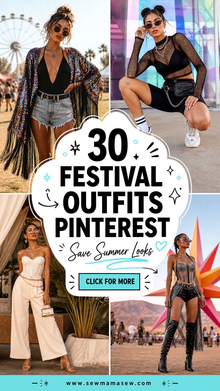 30 Festival Outfits Pinterest Fans Will Save This Summer - 30 Festival Outfits Pinterest Fans Will Save This Summer
