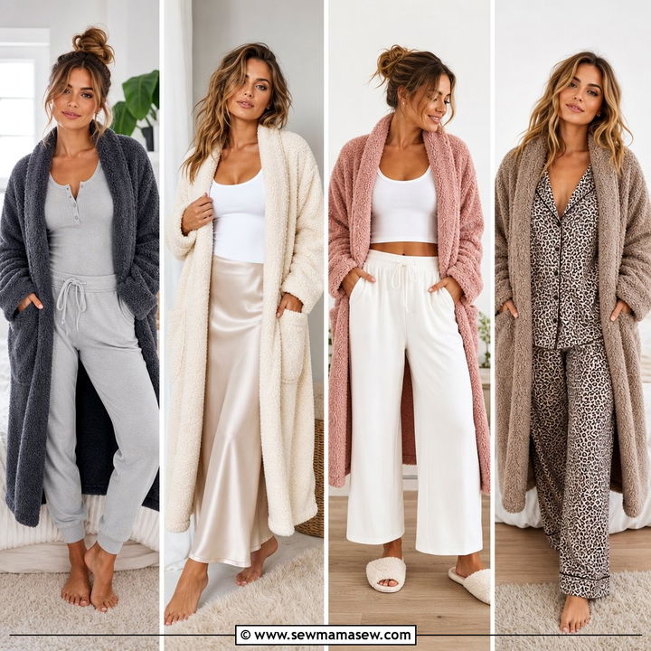 30 Fleece Robe Outfit Ideas for Cozy Self-Care Days at Home