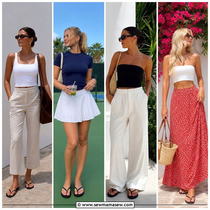 30 Flip Flop Outfit Ideas for Effortless Summer Style