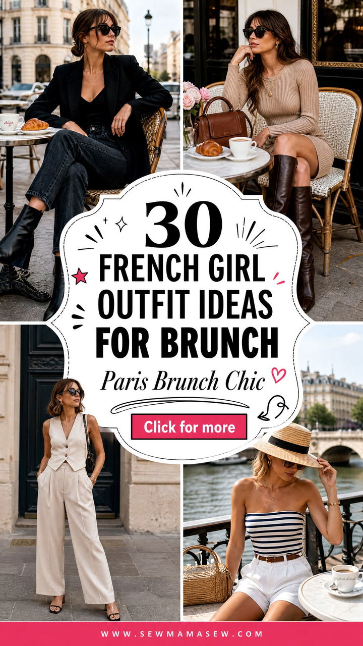 30 French girl outfit ideas for brunch Chic Looks to Try - 30 French girl outfit ideas for brunch: Chic Looks to Try