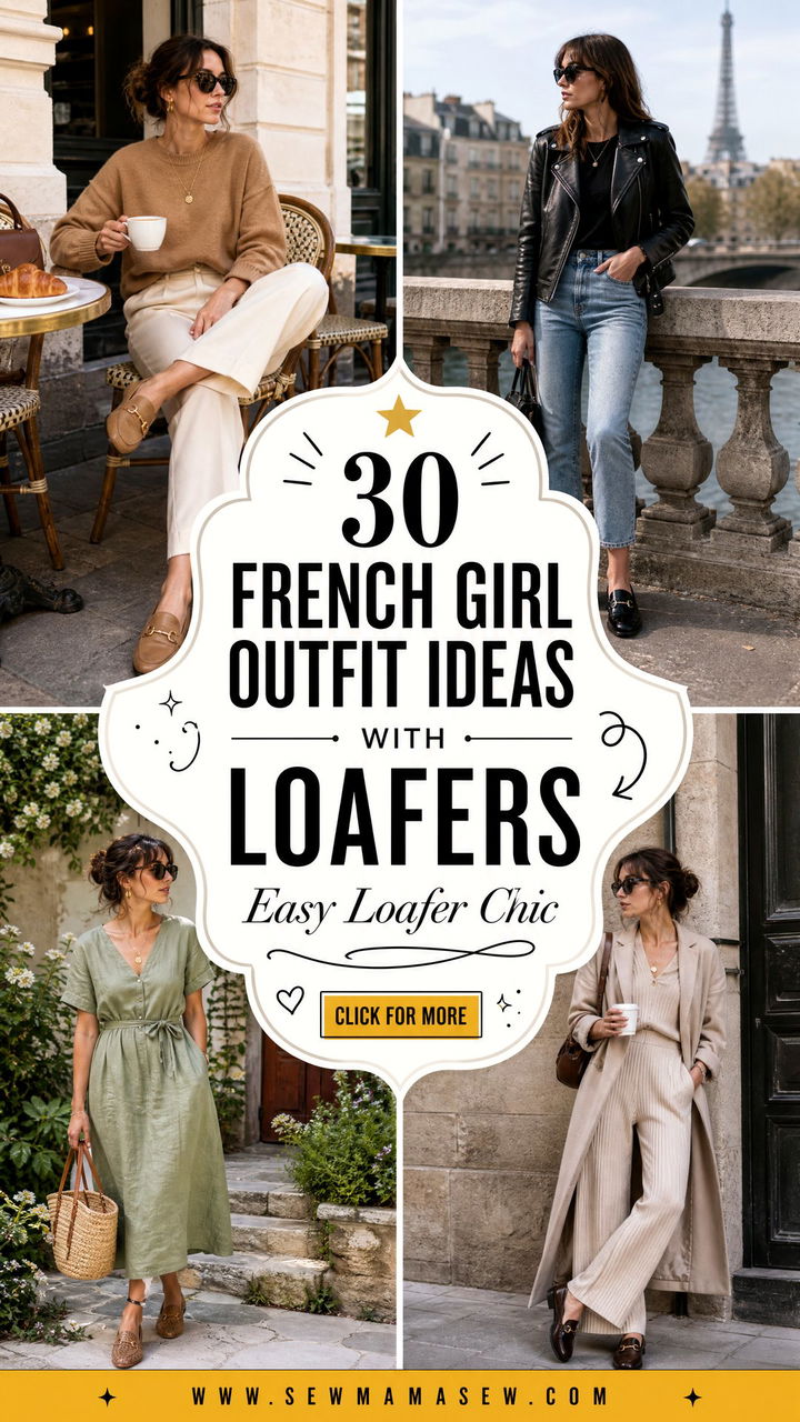 30 French girl outfit ideas with loafers Chic Easy Looks to Try - 30 French girl outfit ideas with loafers: Chic Easy Looks to Try