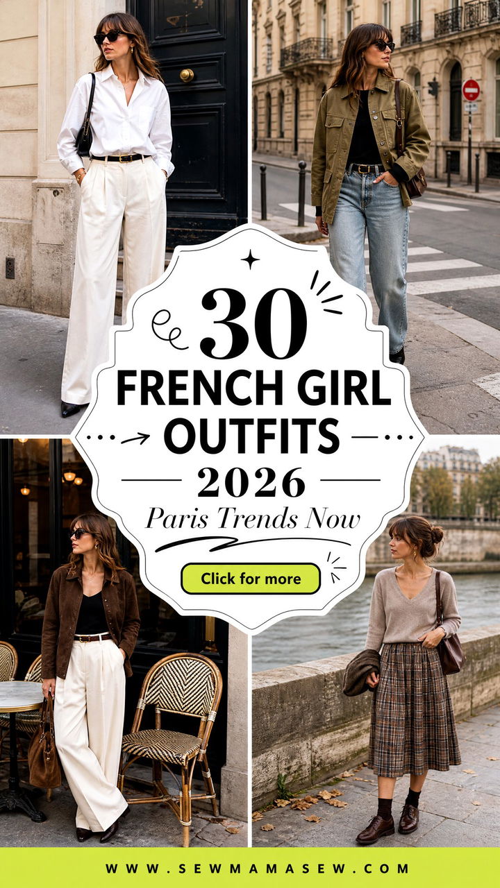 30 French girl outfits 2026 Chic Paris Trends to Wear Now - 30 French girl outfits 2026: Chic Paris Trends to Wear Now