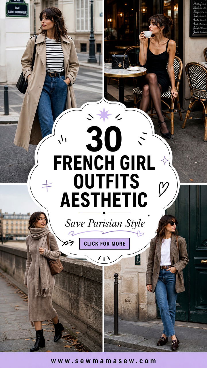 30 French girl outfits aesthetic Chic Parisian Looks to Save - 30 French girl outfits aesthetic: Chic Parisian Looks to Save