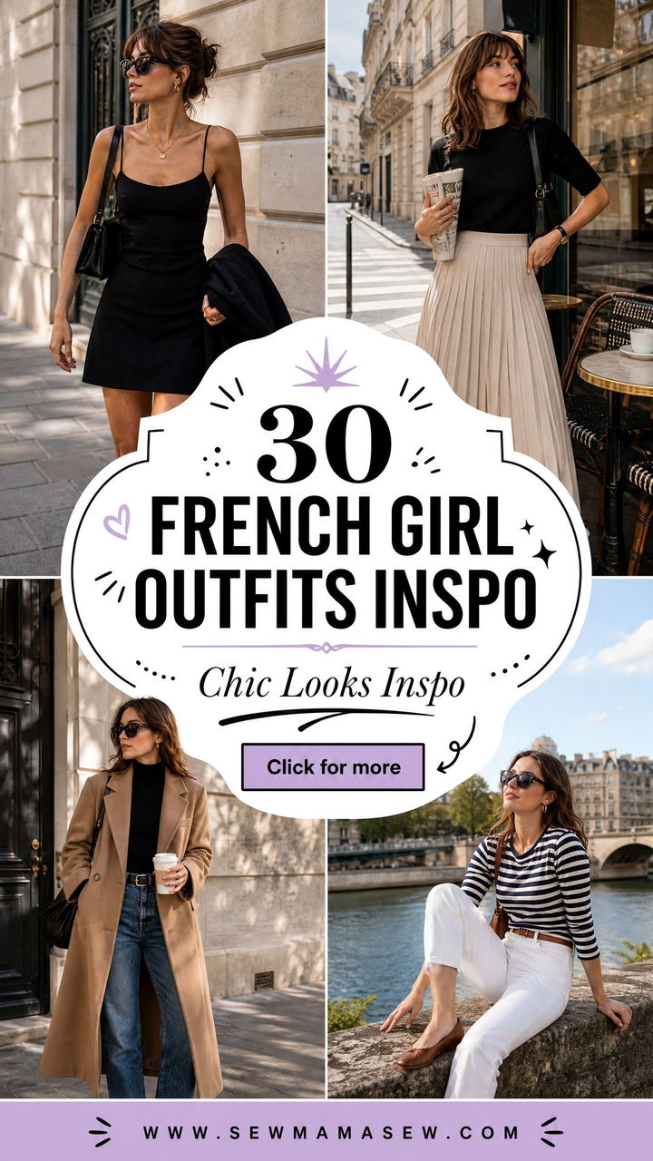 30 French girl outfits inspo Chic Looks to Copy This Season - 30 French girl outfits inspo: Chic Looks to Copy This Season