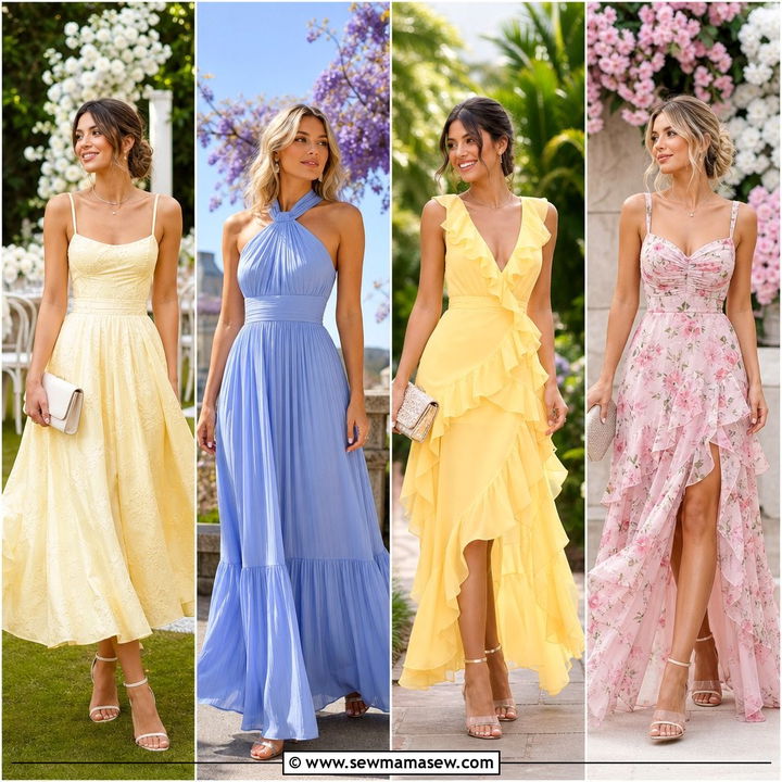 30 Garden Attire Wedding Guest Outfit Ideas for Chic Parties