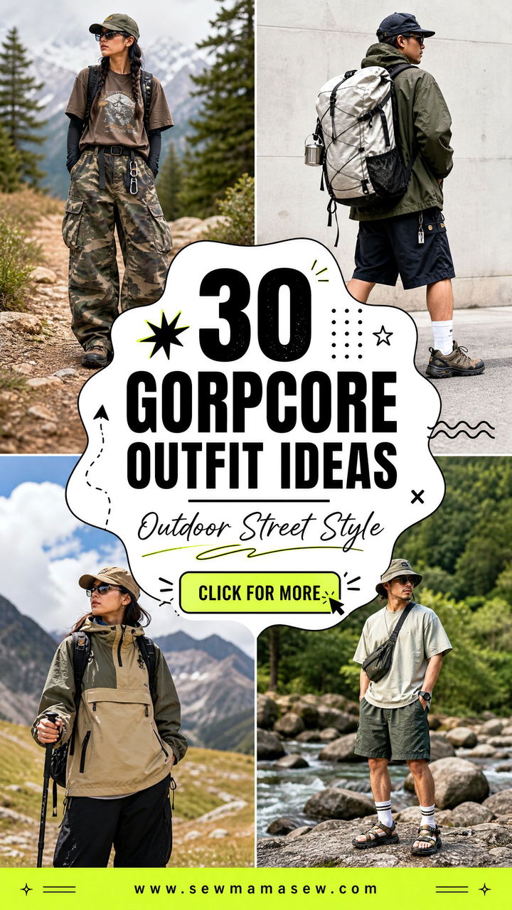 30 Gorpcore Outfit Ideas for Cool Outdoor Street Style - 30 Gorpcore Outfit Ideas for Cool Outdoor Street Style