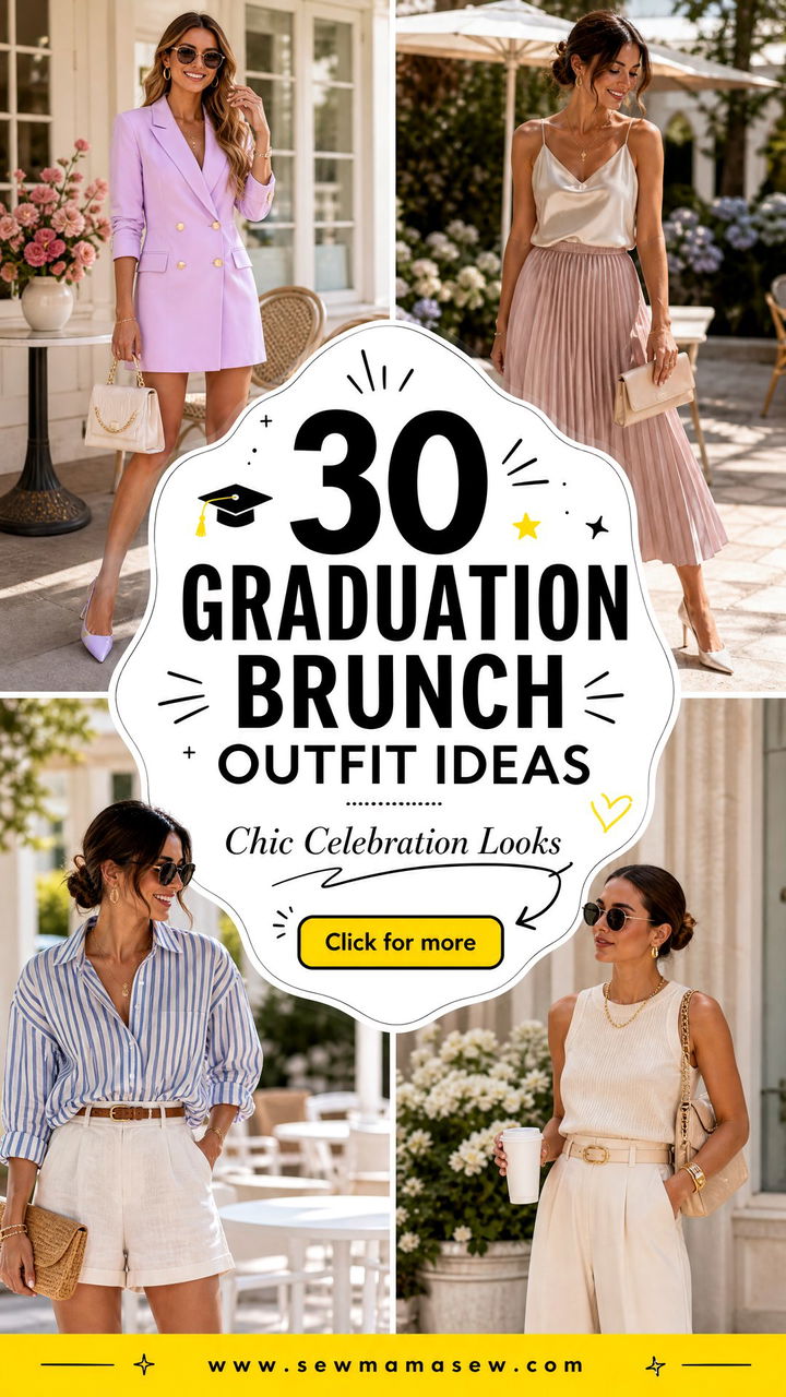 30 Graduation Brunch Outfit Ideas for Chic Celebrations - 30 Graduation Brunch Outfit Ideas for Chic Celebrations