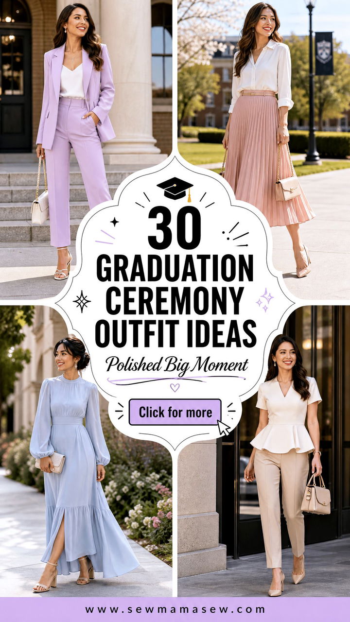 30 Graduation Ceremony Outfit Ideas for a Polished Moment - 30 Graduation Ceremony Outfit Ideas for a Polished Moment