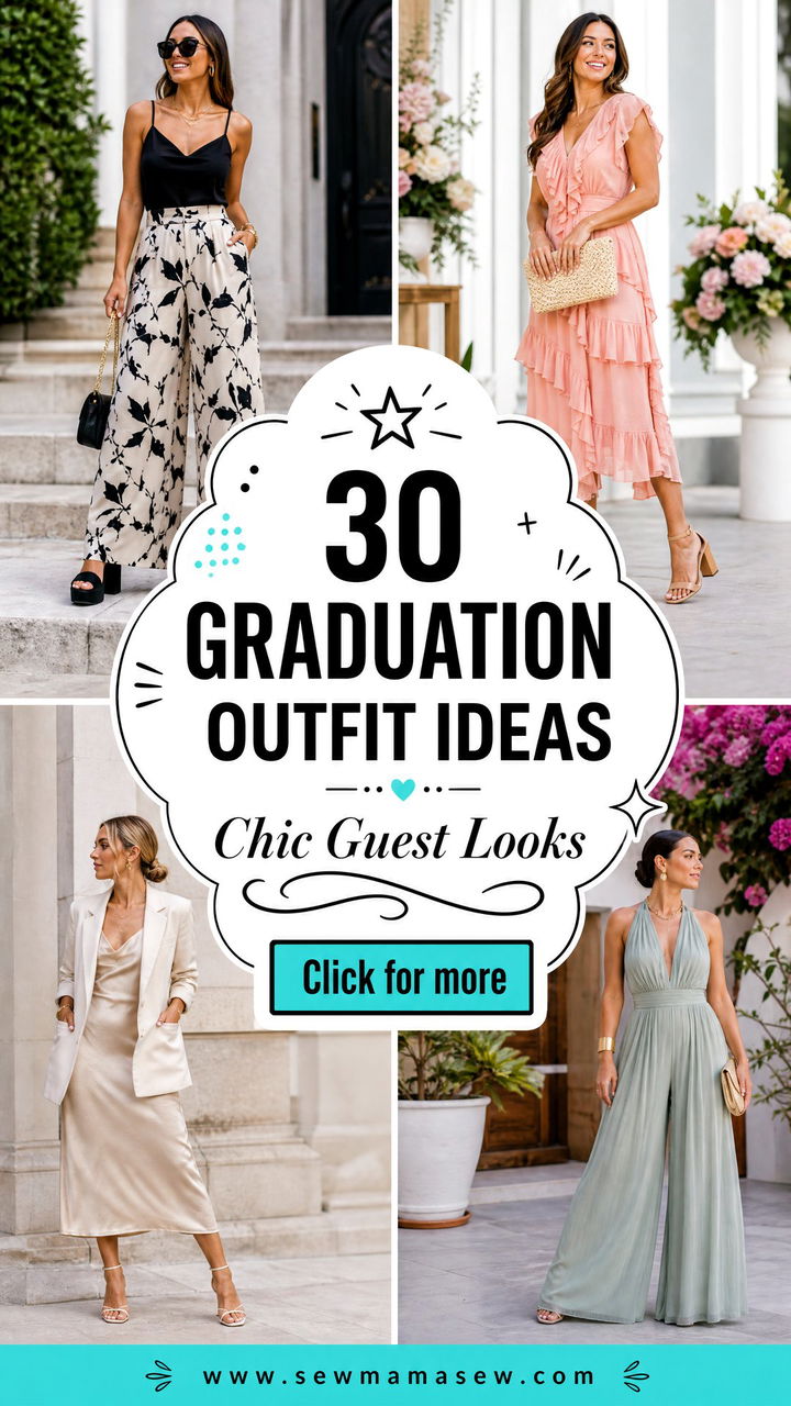 30 Graduation Outfit Ideas for Guests 2026 Chic Looks - 30 Graduation Outfit Ideas for Guests 2026: Chic Looks