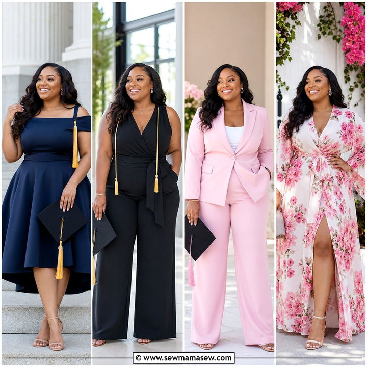 30 Graduation Outfit Ideas for Plus Size for Confident Style