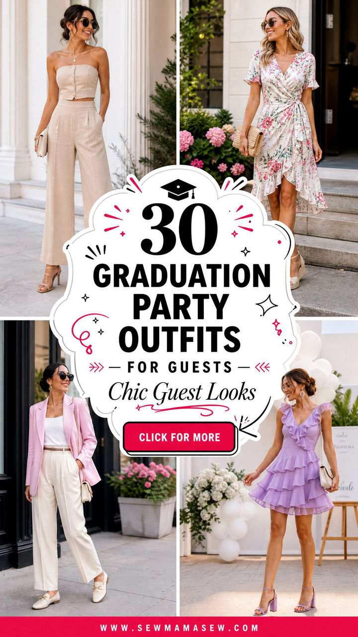 30 Graduation Party Outfits For Guests Chic Looks To Wear - 30 Graduation Party Outfits For Guests: Chic Looks To Wear