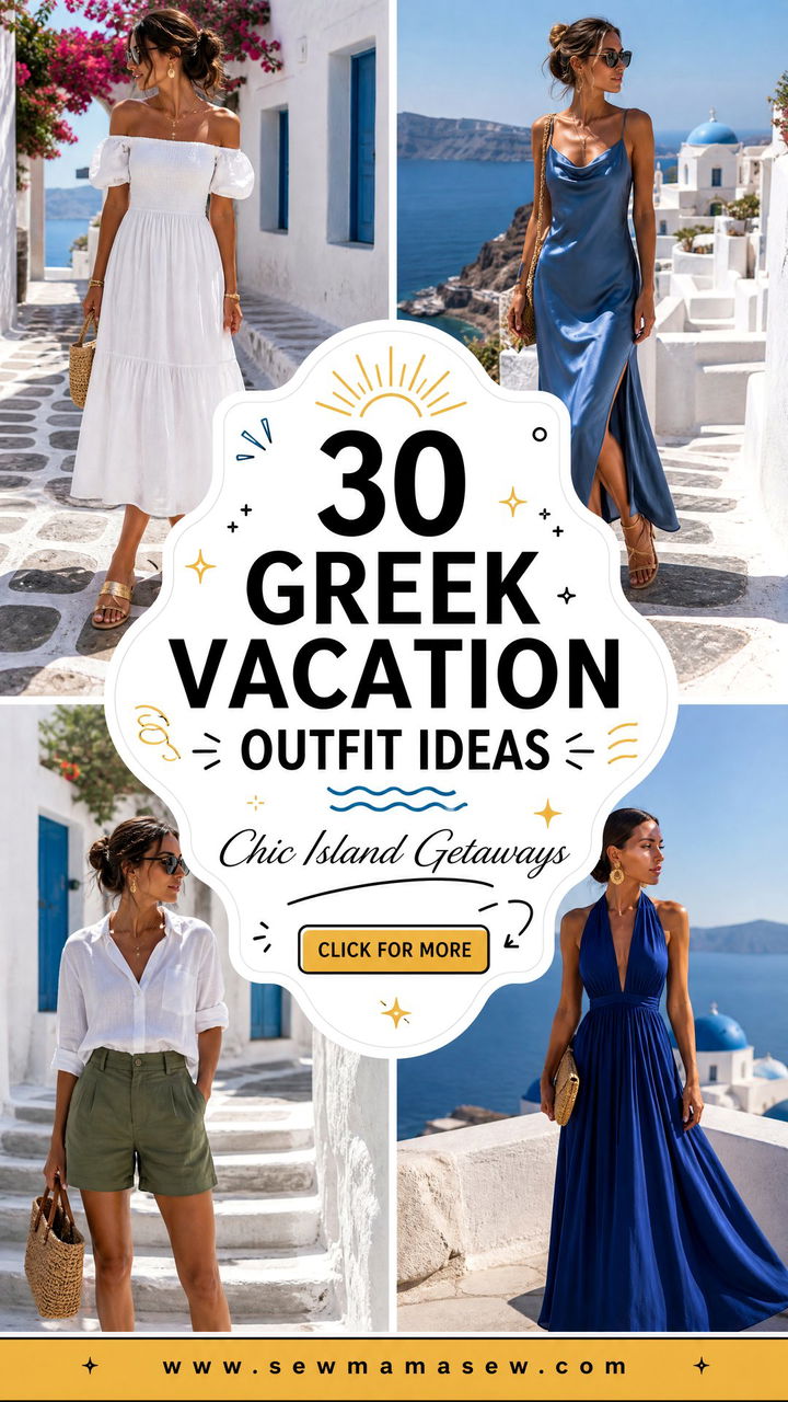 30 Greek Vacation Outfit Ideas 2026 For Chic Getaways - 30 Greek Vacation Outfit Ideas 2026 For Chic Getaways