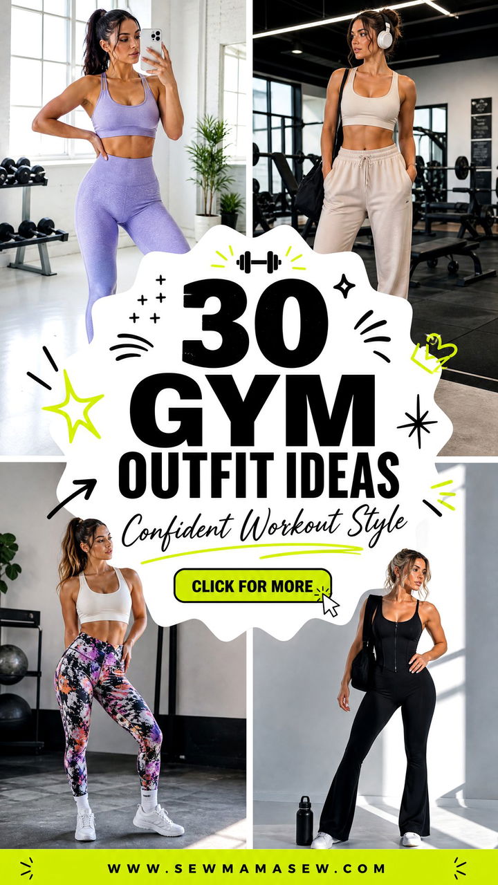 30 Gym Outfit Ideas 2026 For Confident Workout Style - 30 Gym Outfit Ideas 2026 For Confident Workout Style