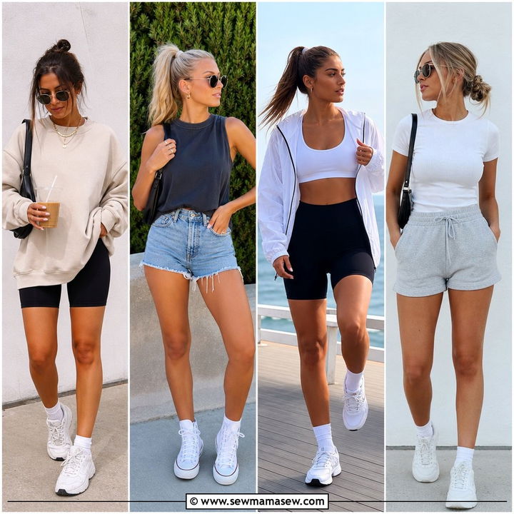 30 Gym Outfit Ideas With Shorts For Cool, Confident Workouts