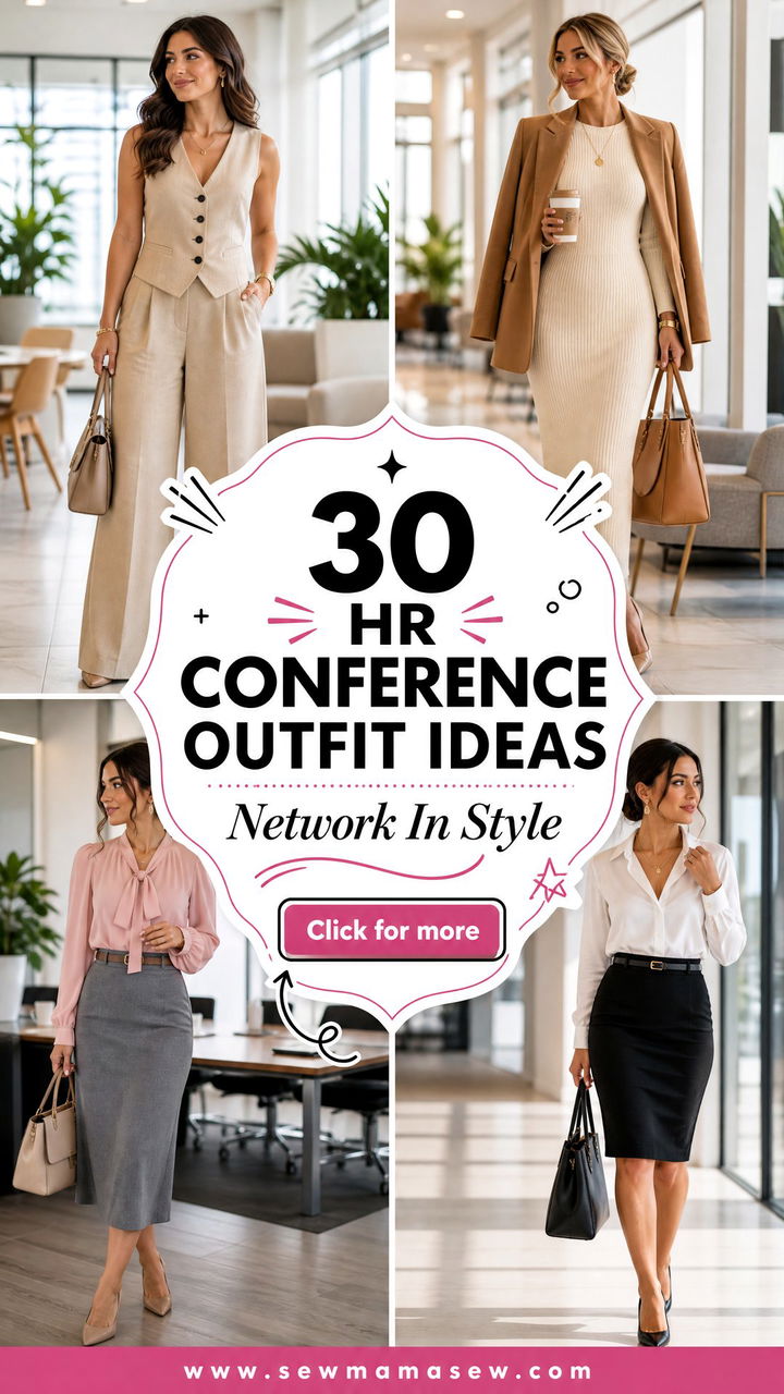 30 HR Conference Outfit Ideas for Polished Networking Days - 30 HR Conference Outfit Ideas for Polished Networking Days