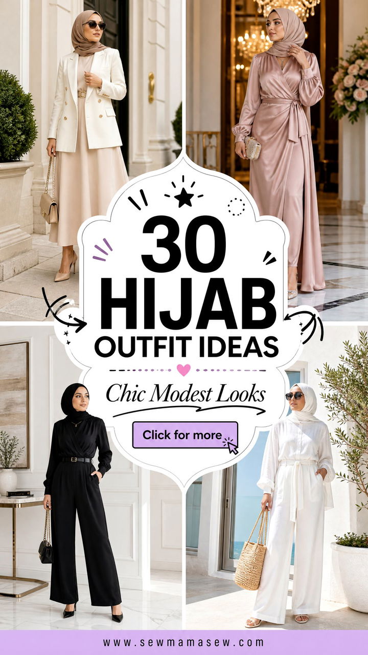 30 Hijab Outfit Ideas For Chic Modest Looks All Year Long - 30 Hijab Outfit Ideas For Chic Modest Looks All Year Long