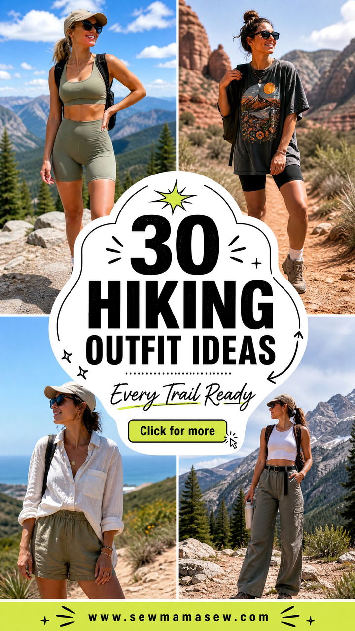 30 Hiking Outfit Ideas For Women To Try On Every Trail - 30 Hiking Outfit Ideas For Women To Try On Every Trail