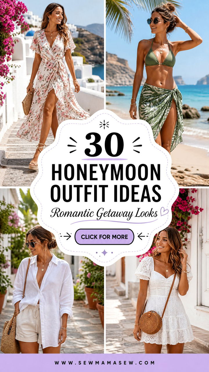 30 Honeymoon Outfit Ideas for Chic Romantic Getaways - 30 Honeymoon Outfit Ideas for Chic Romantic Getaways