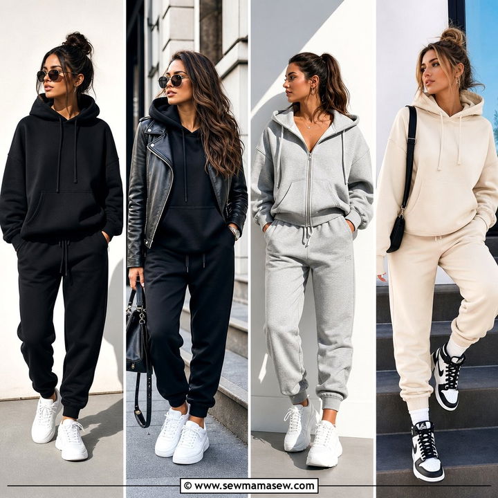 30 Hoodie and Joggers Outfit Ideas for Cozy Street Style