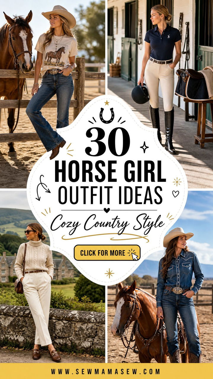 30 Horse Girl Outfit Ideas For Cozy Country Style Fans - 30 Horse Girl Outfit Ideas For Cozy Country Style Fans