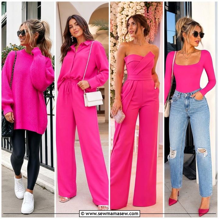30 Hot Pink Outfit Ideas for Bold Trendy Looks This Season